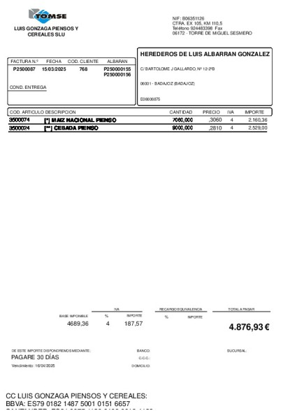 P25-0087-HEREDEROS DE LUIS ALBARRAN GONZALEZ