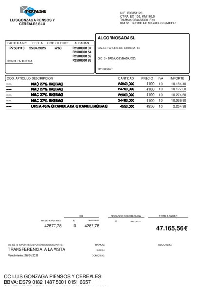 P25-000113-ALCORNOSADA S.L.